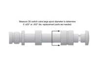 Oversized Solenoid Switch Valve & Plug Kit