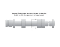 Oversized Solenoid Switch Valve & Plug Kit