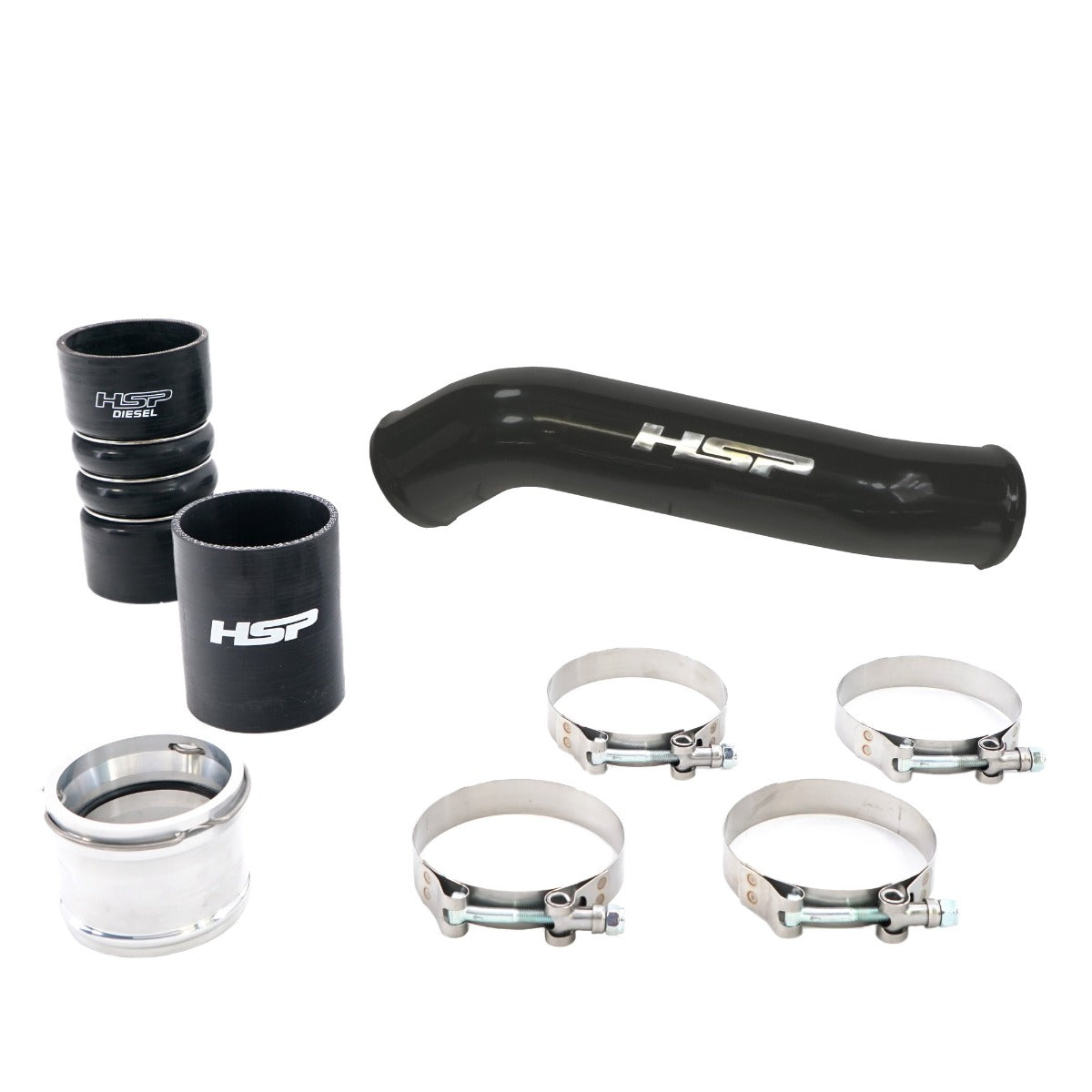 HSP Replacement Hot Side Tube For 2011-2022 Ford Powerstroke F250/350 6.7 Liter Kingsport Grey - HSP Diesel