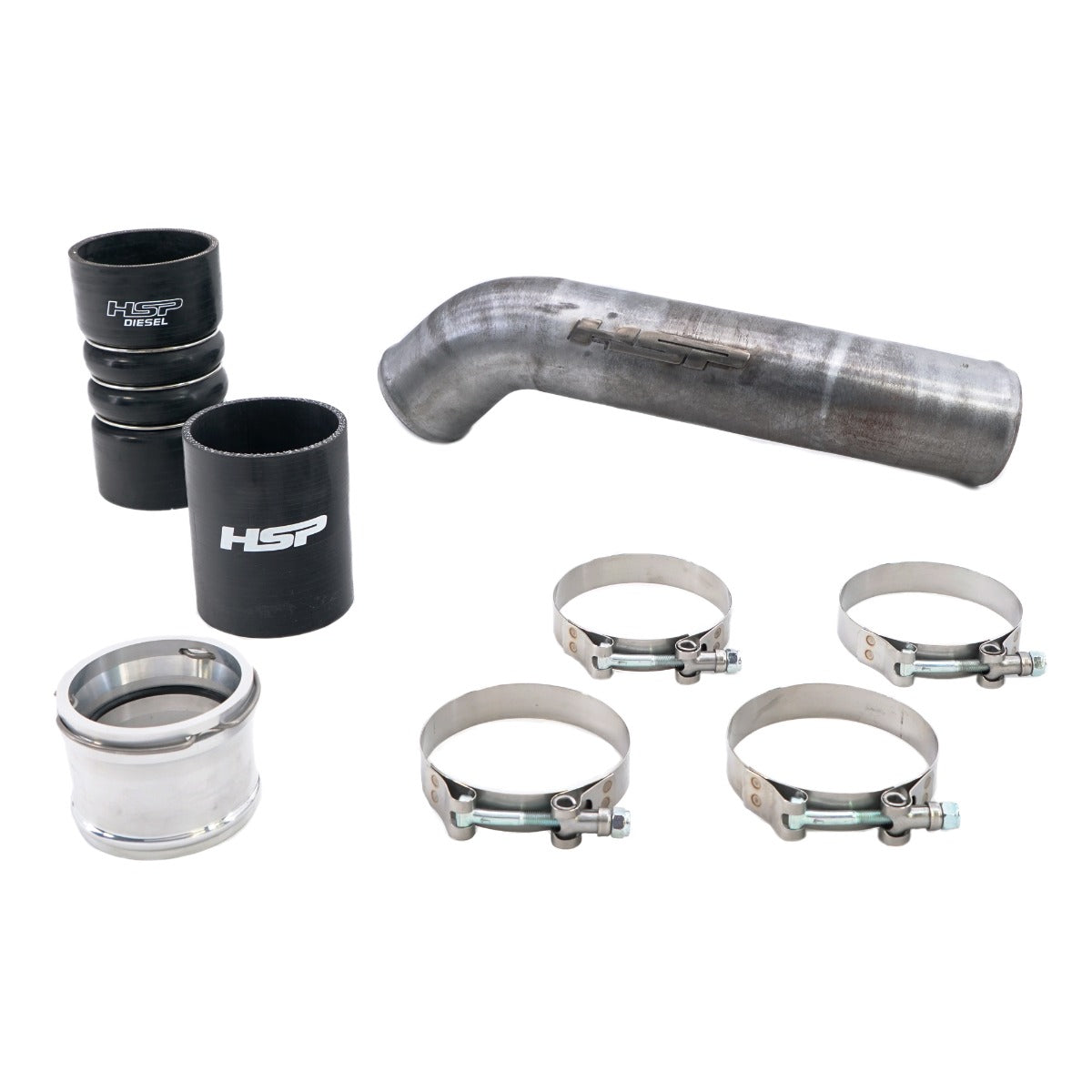 HSP Replacement Hot Side Tube For 2011-2022 Ford Powerstroke F250/350 6.7 Liter Illusion Blueberry