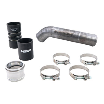 compare product HSP Replacement Hot Side Tube For 2011-2022 Ford Powerstroke F250/350 6.7 Liter-RAW