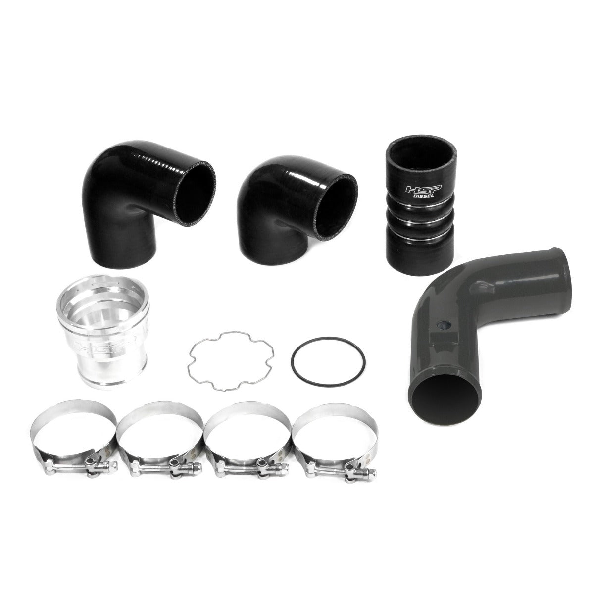 HSP Replacement Cold Side Tube For 2011-2022 Ford Powerstroke F250/350 6.7 Liter Kingsport Grey - HSP Diesel