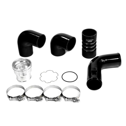 HSP Replacement Cold Side Tube For 2011-2022 Ford Powerstroke F250/350 6.7 Liter-Ink Black - HSP Diesel