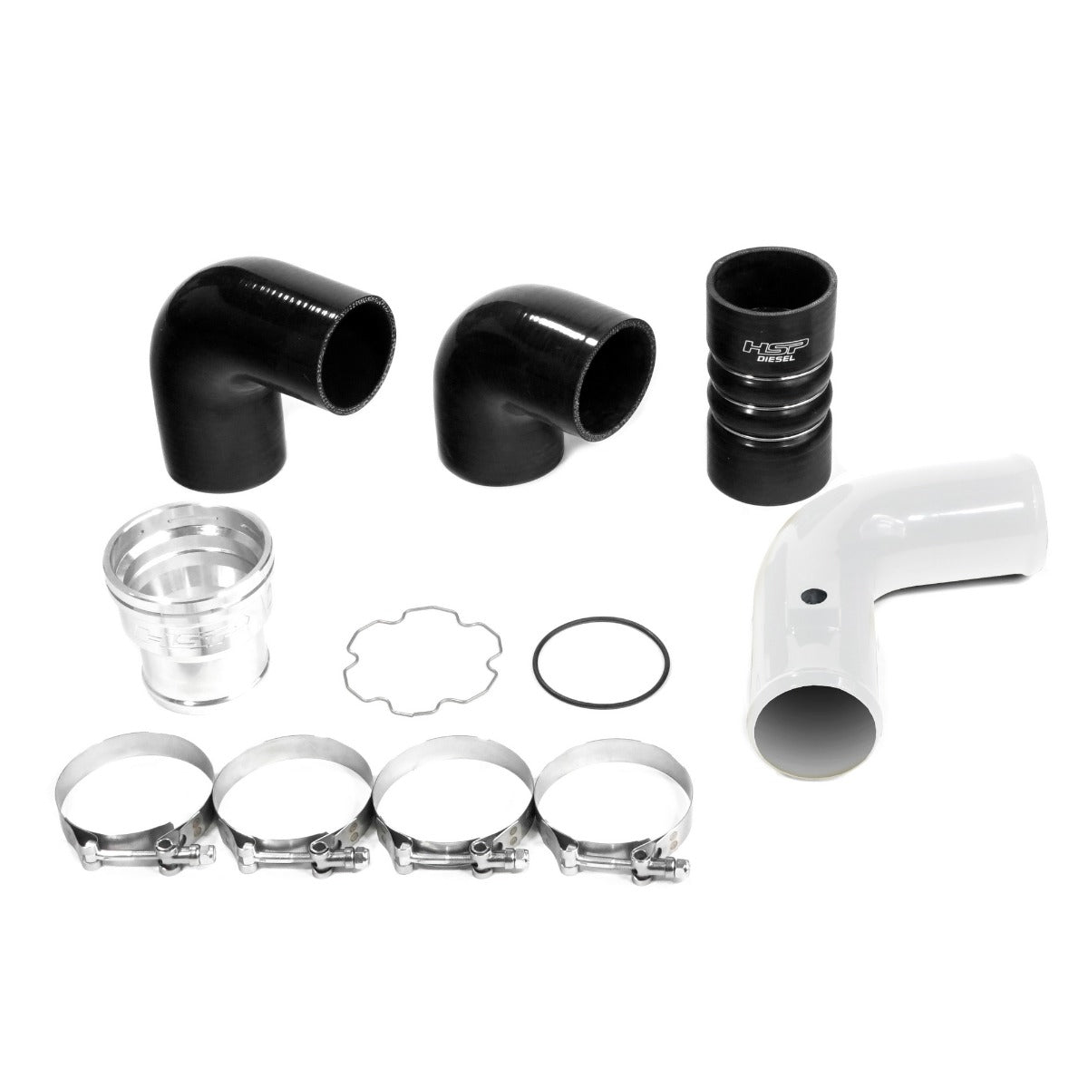 HSP Replacement Cold Side Tube For 2011-2022 Ford Powerstroke F250/350 6.7 Liter-Polar White - HSP Diesel