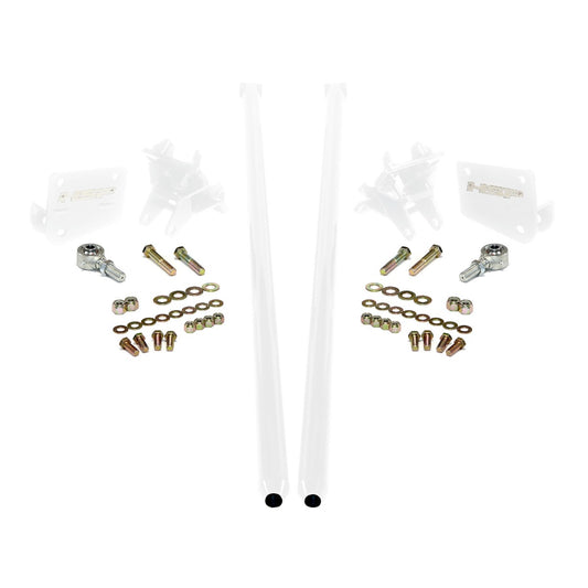 HSP Traction Bars For 2011-2017 Ford Powerstroke 6.7 Liter F250 F350 SRW Regular Cab Long Bed-Polar White - HSP Diesel