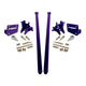 HSP Traction Bars For 2011-2017 Ford Powerstroke 6.7 Liter F250 F350 SRW Extended Cab Short Bed-Illusion Purple - HSP Diesel