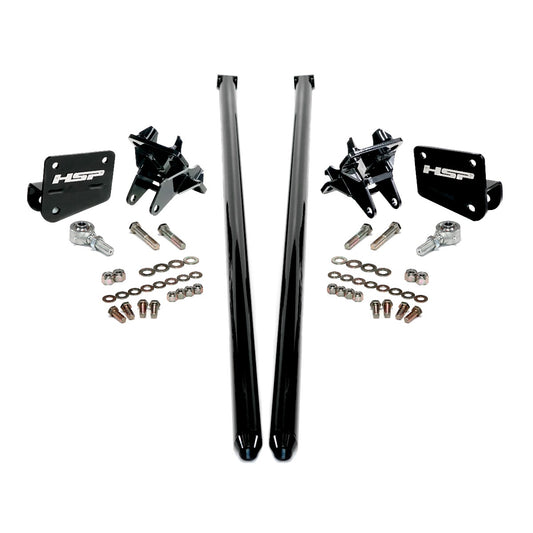HSP Traction Bars For 2011-2017 Ford Powerstroke 6.7 Liter F250 F350 SRW Extended Cab Short Bed-Ink Black - HSP Diesel