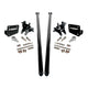 HSP Traction Bars For 2011-2017 Ford Powerstroke 6.7 Liter F250 F350 SRW Extended Cab Short Bed-Ink Black - HSP Diesel