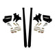HSP Traction Bars For 2011-2017 Ford Powerstroke 6.7 Liter F250 F350 SRW Extended Cab Short Bed-Silk Stain Black - HSP Diesel