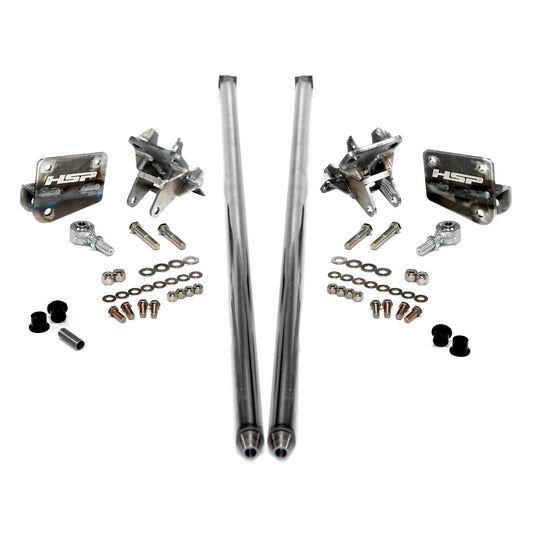 HSP Traction Bars For 2011-2017 Ford Powerstroke 6.7 Liter F250 F350 SRW Crew Cab Long Bed-M&M Orange