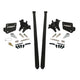 HSP Traction Bars For 2011-2017 Ford Powerstroke 6.7 Liter F350 DRW (ECLB,CCSB) Kingsport Grey - HSP Diesel