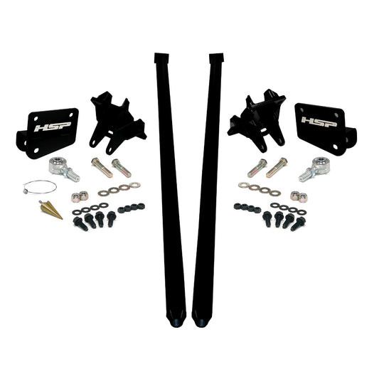 HSP Traction Bars For 2011-2017 Ford Powerstroke 6.7 Liter F350 DRW (ECLB,CCSB)-Silk Stain Black - HSP Diesel
