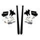 HSP Traction Bars For 2011-2017 Ford Powerstroke 6.7 Liter F350 DRW (ECLB,CCSB)-Silk Stain Black - HSP Diesel
