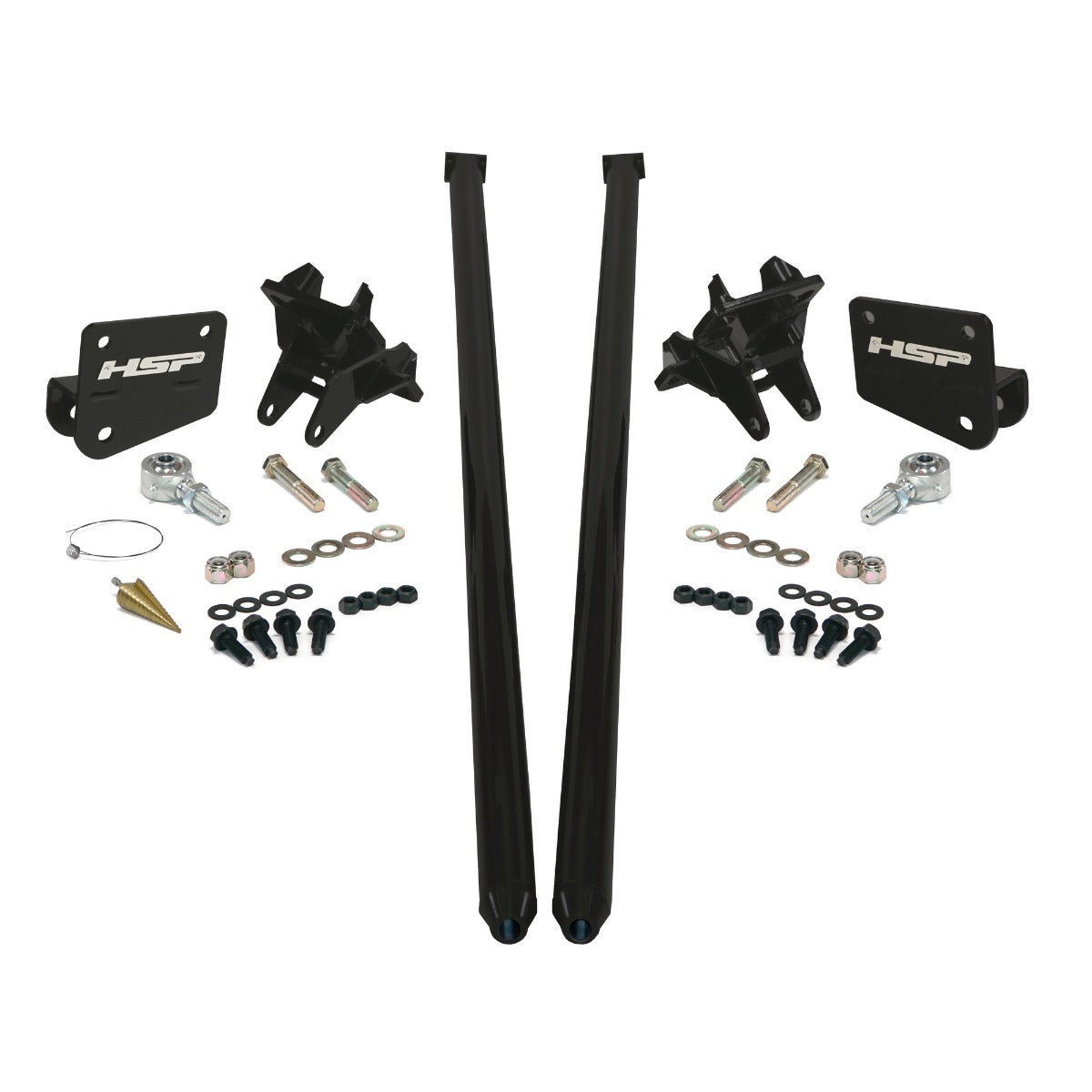 HSP Traction Bars For 2011-2017 Ford Powerstroke 6.7 Liter F350 DRW Crew Cab Long Bed Kingsport Grey - HSP Diesel
