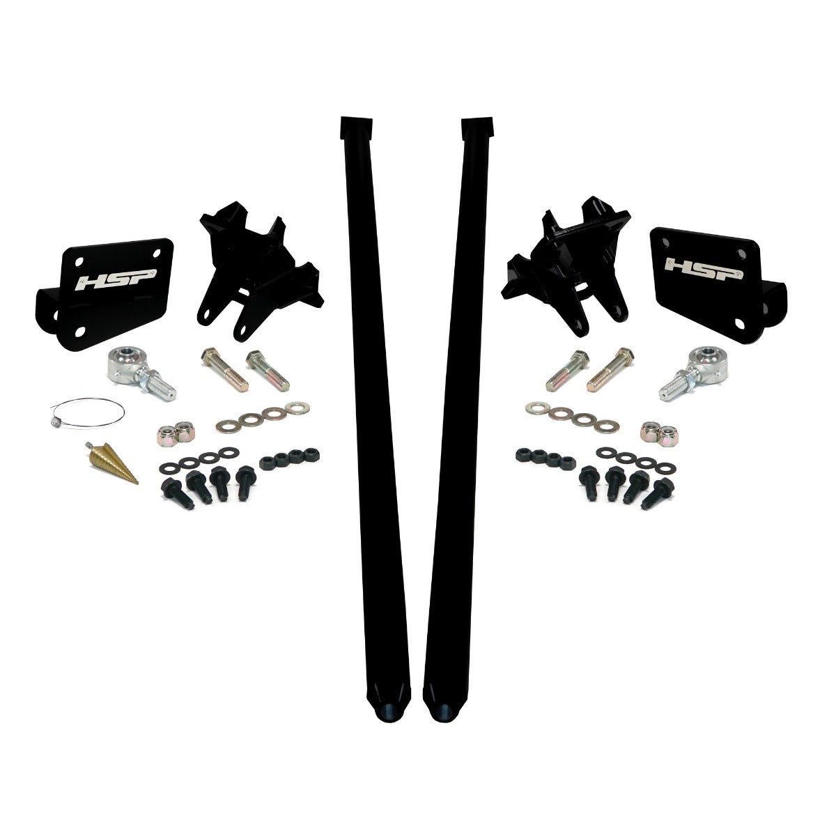 HSP Traction Bars For 2011-2017 Ford Powerstroke 6.7 Liter F350 DRW Crew Cab Long Bed-Illusion Purple