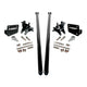 HSP Traction Bars For 2017.5-2022 Ford Powerstroke 6.7 Liter F250 (ECLB,CCSB)-Ink Black - HSP Diesel