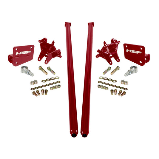 HSP Traction Bars For 2017.5-2022 Ford Powerstroke 6.7 Liter F250 Crew Cab Long Bed-Illusion Cherry - HSP Diesel