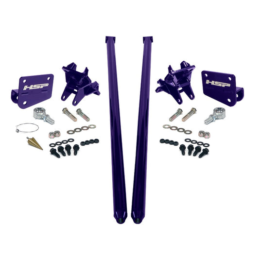 HSP Traction Bars For 2017.5-2022 Ford Powerstroke 6.7 Liter F350 SRW Crew Cab Long Bed-Illusion Purple - HSP Diesel