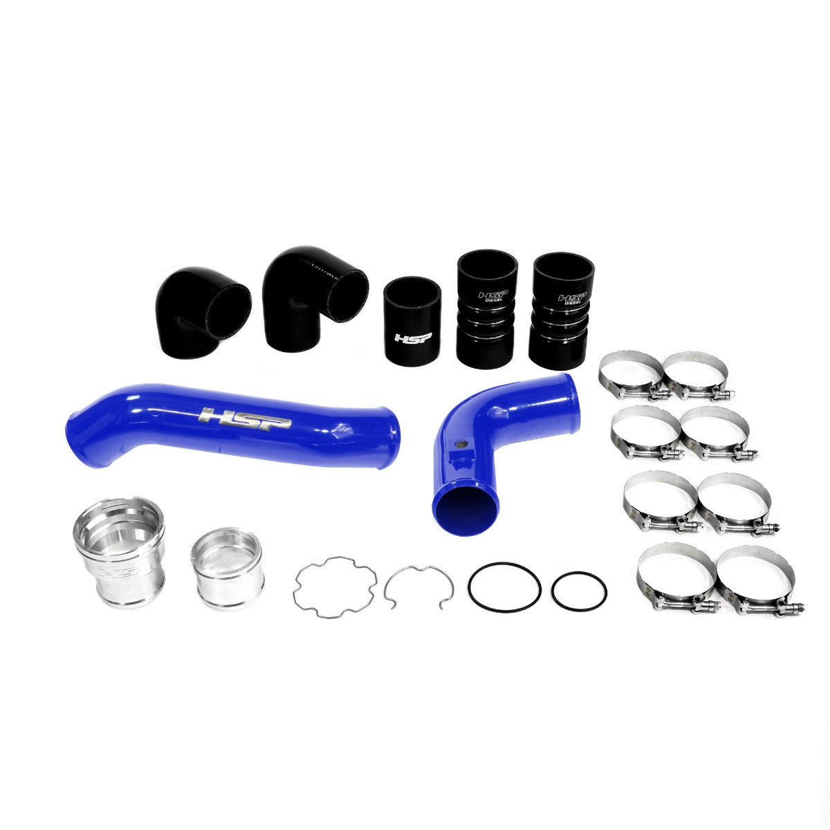 HSP Intercooler Bundle Kit For 2011-2022 Ford Powerstroke F250/350 6.7 Liter-RAW