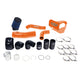 HSP Intake And Intercooler Bundle Kit For 2020-2022 Ford Powerstroke F250/350 6.7 Liter-M&M Orange - HSP Diesel