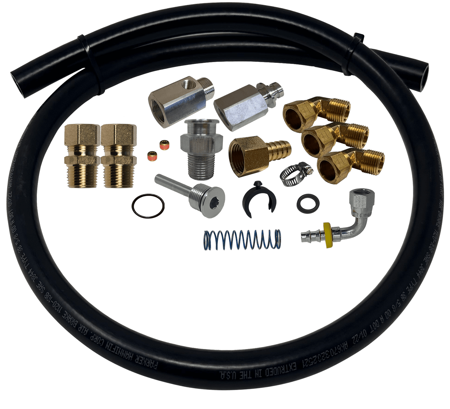 PACCAR Fuel Line Adapter Kit for Trucks without Frame Mounted Water Separator FASS Fass