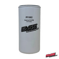 Fuel Systems Particulate Filter 300 PSI Max Rate 25 GPM 2 Micron FASS Fass