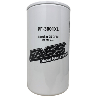 compare product FASS PF3001XL Extended Length Particulate Filter