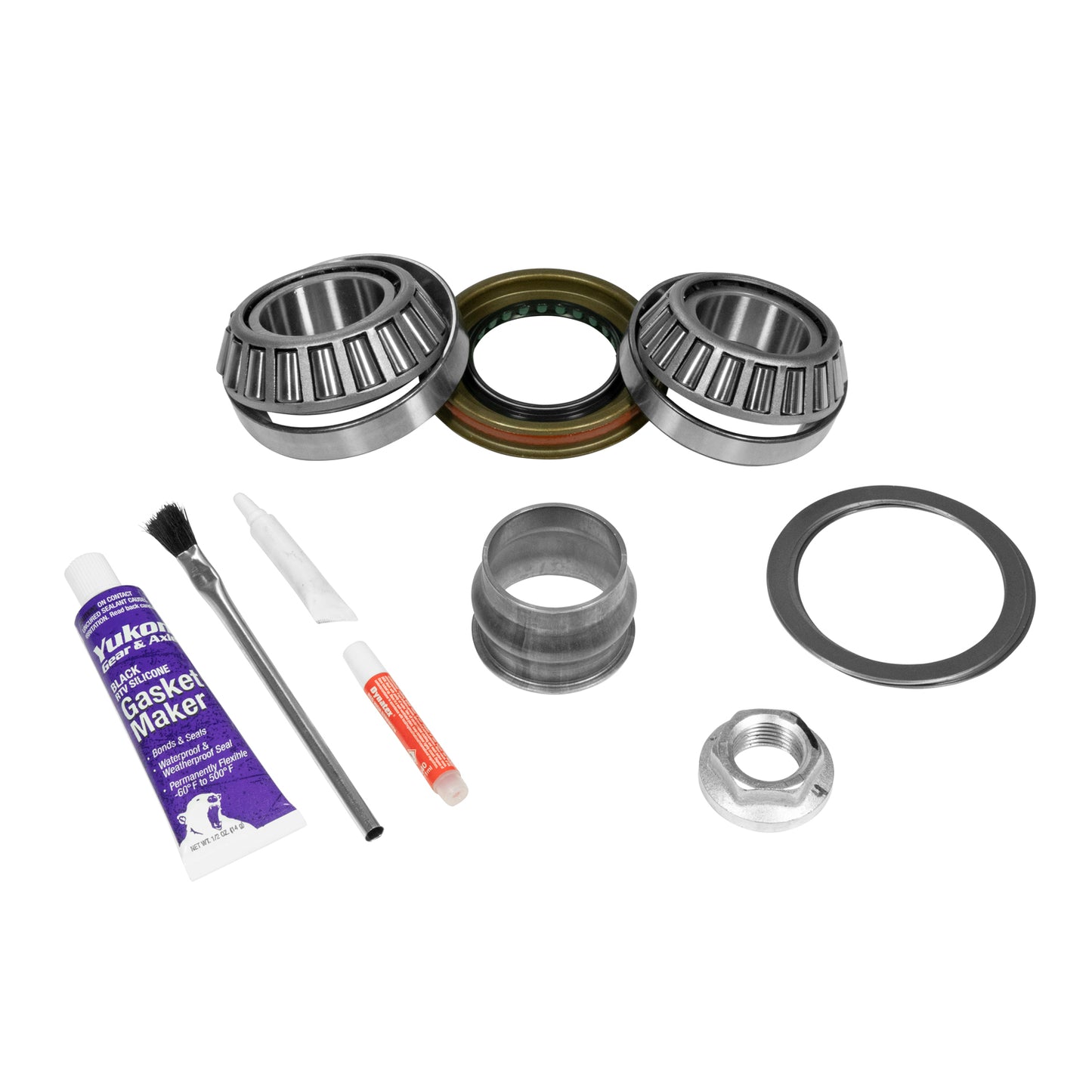 Pinion Installation Kit Jeep Wrangler JL Front Dana 44 W/Out Axle Seals JL D44/ 210MM Front Pinion Install Kit (W/O Axle Seals) Yukon Gear