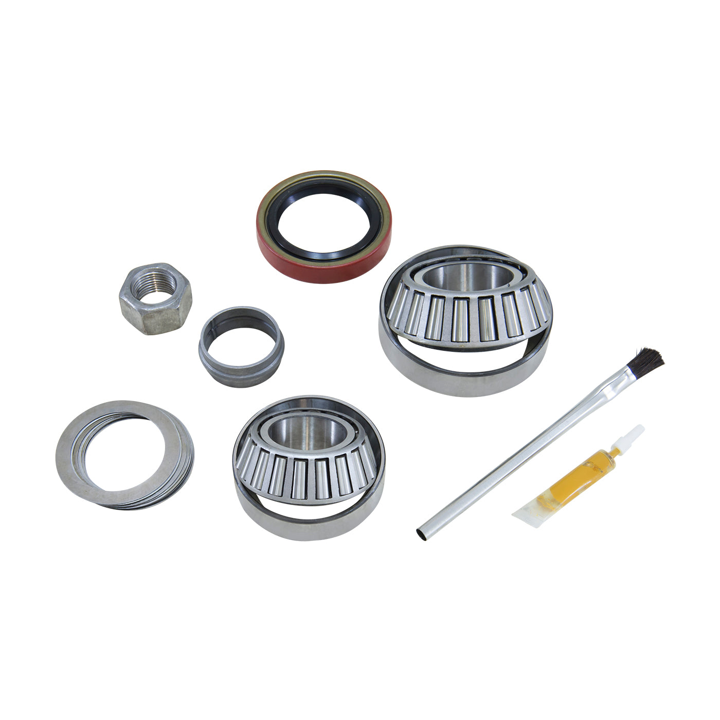 Pinion Install Kit For '99 & Newer 10.5 Inch GM 14 Bolt Truck Differential 14T 10.5 Inch GM Pinion Kit '99 & Up ( 3 Lip Pinion Seal) Yukon Gear