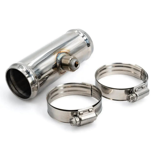 PPE 1.75" Coolant Drain Tube SS w- 1/4"NPT Bung