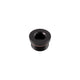 PPE -12AN Male Aluminum Plug w/O-ring 1-1/16"-12 - Black