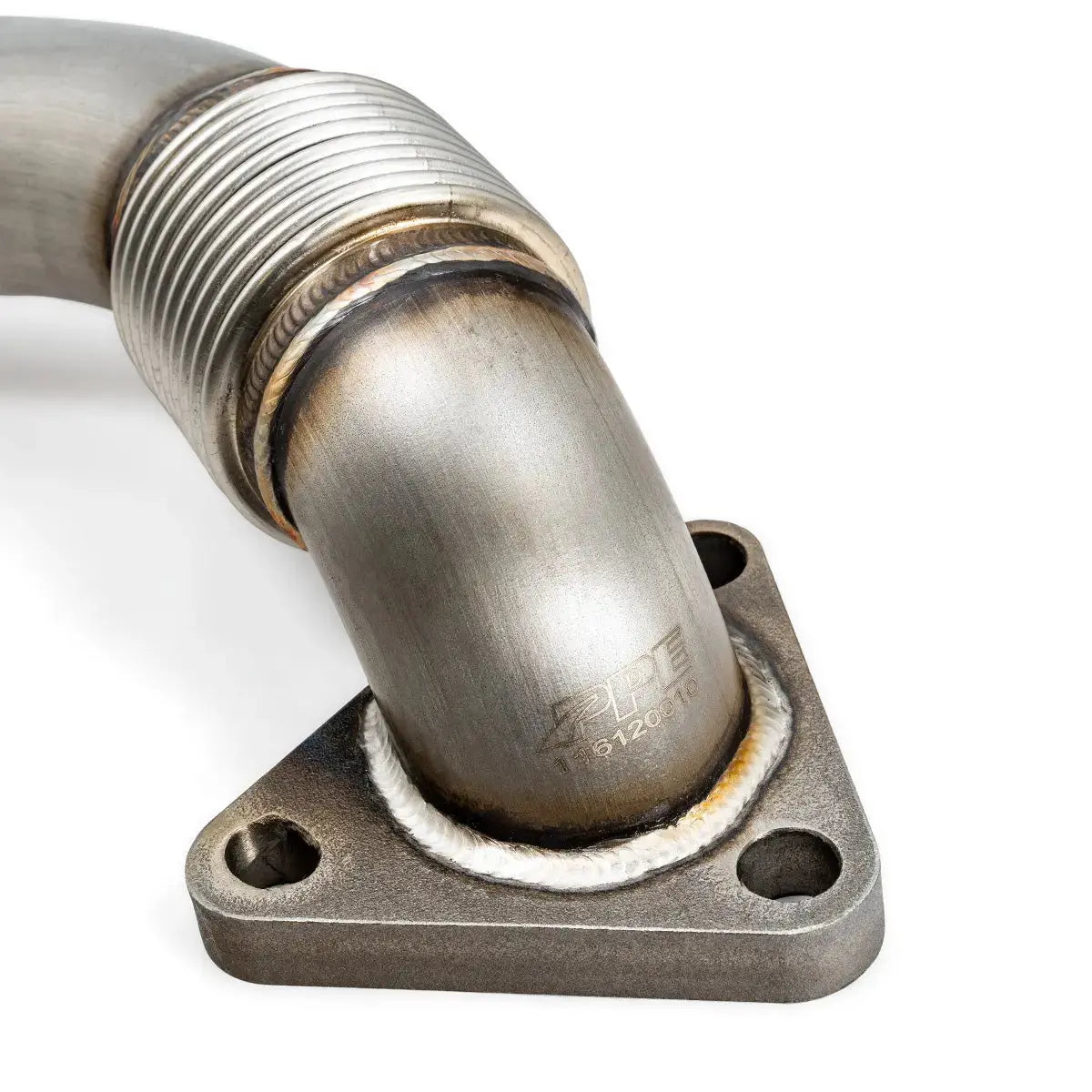PPE 2001-2004 (FED) GM 6.6L Duramax Replacement Up-Pipe (Passenger Side) for OEM Exhaust Manifold PPE