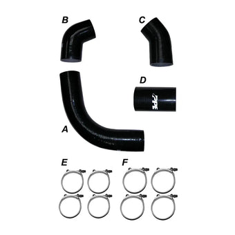 compare product PPE 2002-2004 GM 6.6L Duramax LB7 Intercooler Piping Silicone Hose Kit