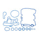 PPE 2003-2007 Ford SD 6.0L Power Stroke Oil Cooler O-ring and Gasket Kit