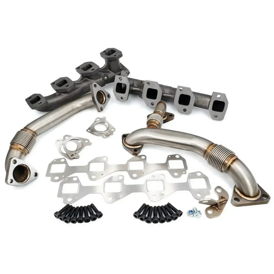 PPE 2004.5-2005 GM 6.6L Duramax High-Flow Exhaust Manifold and Up-Pipe Kit PPE