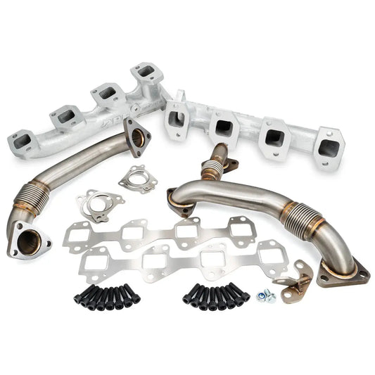 PPE 2004.5-2005 GM 6.6L Duramax High-Flow Exhaust Manifold and Up-Pipe Kit