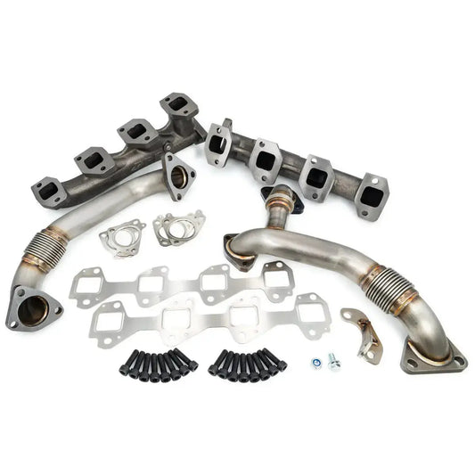PPE 2006-2007 GM 6.6L Duramax High-Flow Exhaust Manifold and Up-Pipe Kit PPE