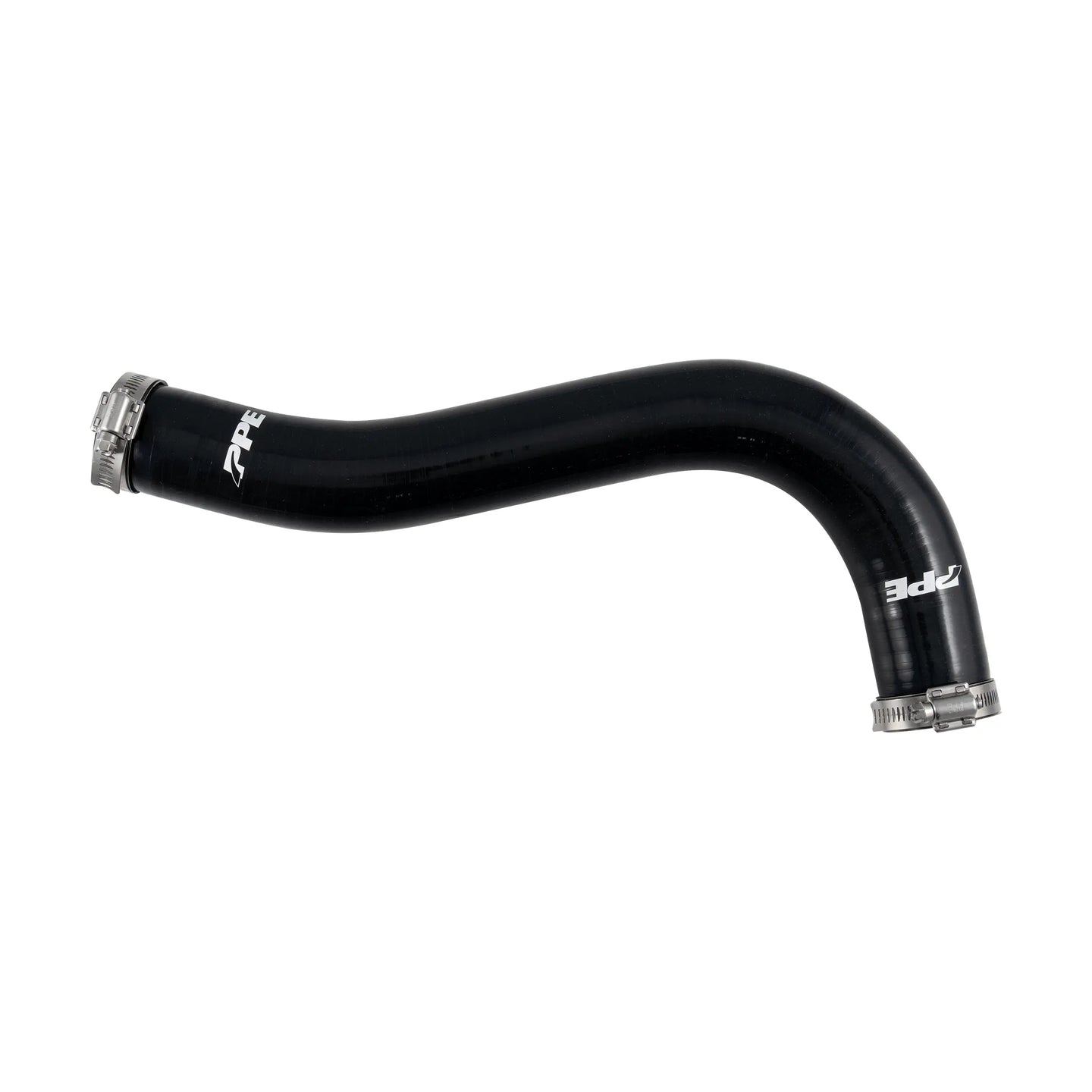 PPE 2006-2010 GM 6.6L Duramax Silicone Upper Radiator Hose - Black