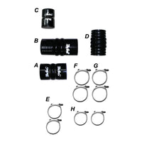 PPE 2011-2016 GM 6.6L Duramax Silicone Hose Kit with Stainless Steel Clamps PPE