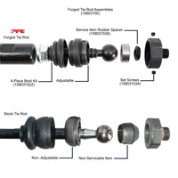 PPE 2011-2025 GM 2500/3500 HD Stage3 Forged Tie Rod Assemblies - Kit (Pair) PPE