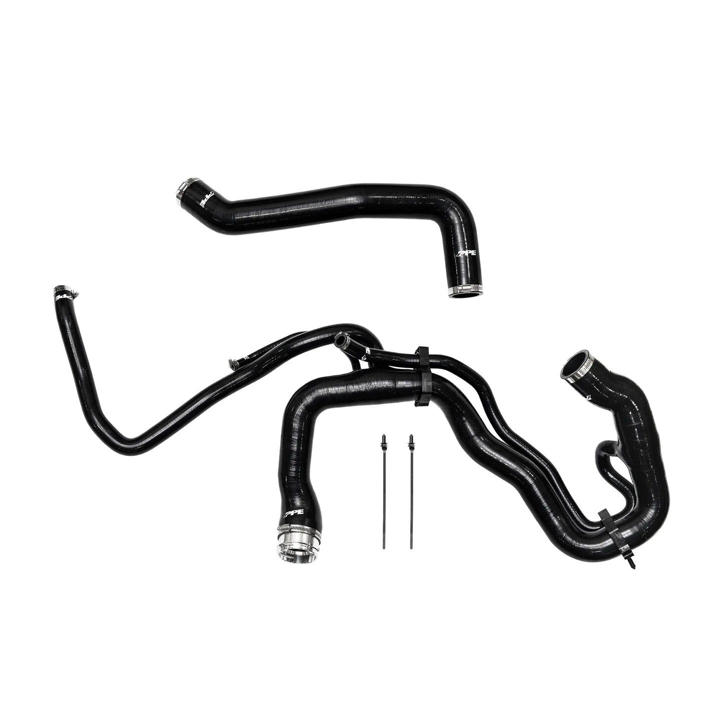 PPE 2017-2019 GM 6.6L Duramax Upper and Lower Silicone Radiator Hose Kit