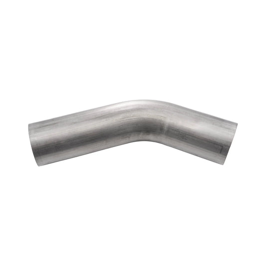 PPE 304 Stainless Steel 45 Degree Mandrel Bent Tube 4.5" O.D. 5.35" Radius 16 Gauge