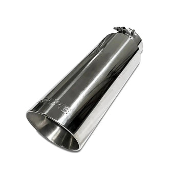 compare product PPE 3'' Inlet Exhaust Tip 12.5'' Length, 304 Stainless Steel (Polished/Black)