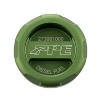 PPE Anodized Green Billet Aluminum Magnetic Fuel Cap – RAM EcoDiesel PPE