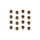 PPE GM 6.6L Duramax Valve Stem Seal Kit (16x)