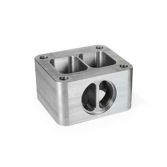 PPE T4 Riser Block - GM 6.6L Duramax With wastegate port 2 3/8” Height
