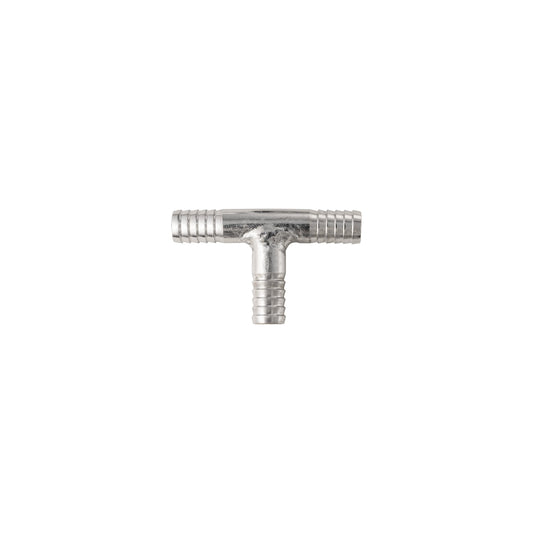 PPE Tee Barbed Fitting 3/8"x3/8"x3/8" SS