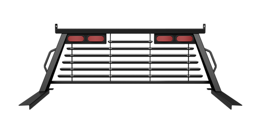 B&W Trailer Hitches PUCP7522BA Cab Protector, Black - primary image