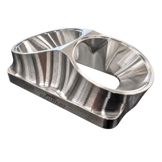 Parker Speed Dual 3" Canted T6 Open Canted Turbo Flange Parker Speed