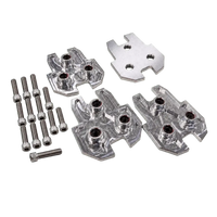 Parker Speed Fox Body Mustang Door Mounting Plates Parker Speed